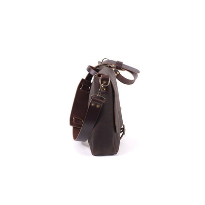 STEPHEN LEATHER MESSENGER BAG