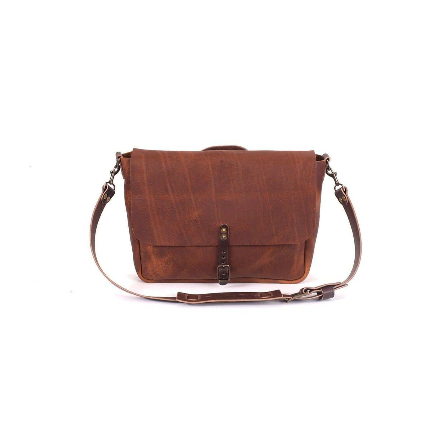 STEPHEN LEATHER MESSENGER BAG