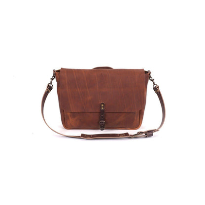 STEPHEN LEATHER MESSENGER BAG