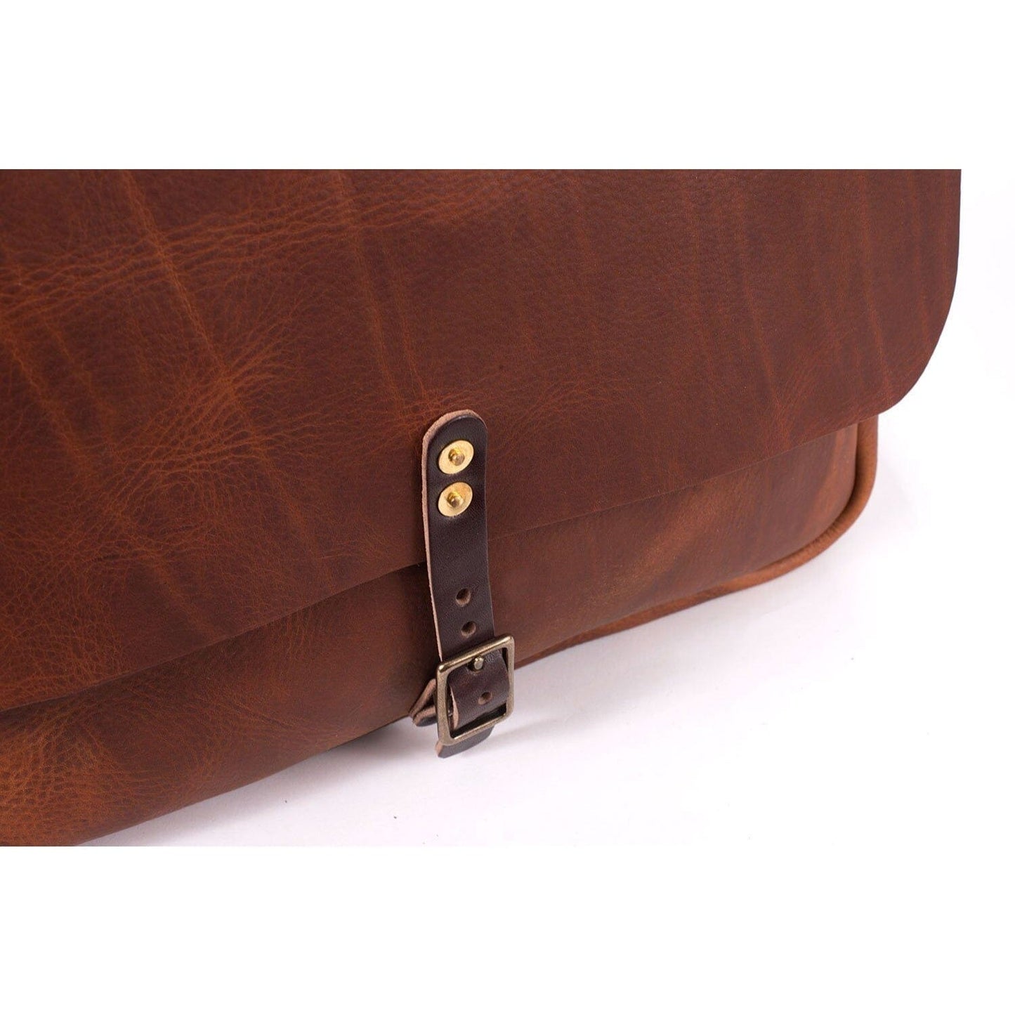 STEPHEN LEATHER MESSENGER BAG