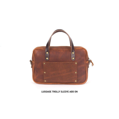 MARTIN THIN LEATHER BRIEFCASE
