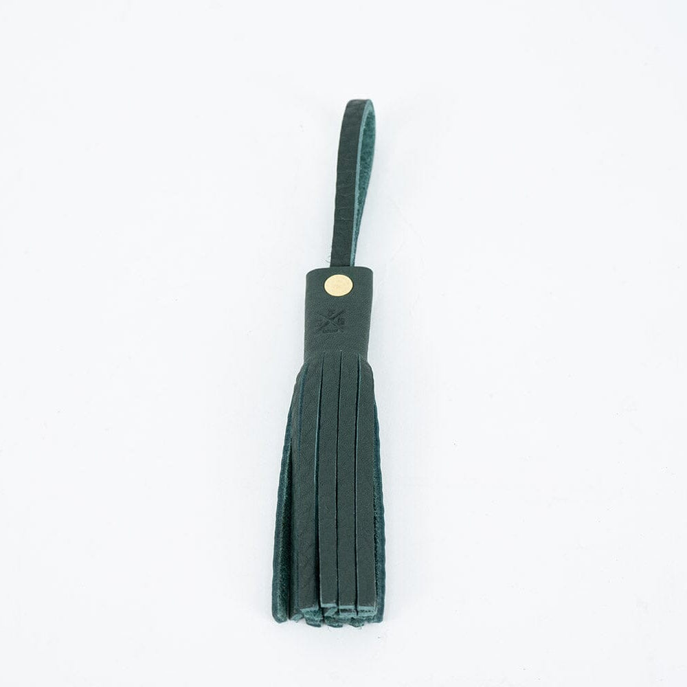 LEATHER TASSEL BAG CHARM