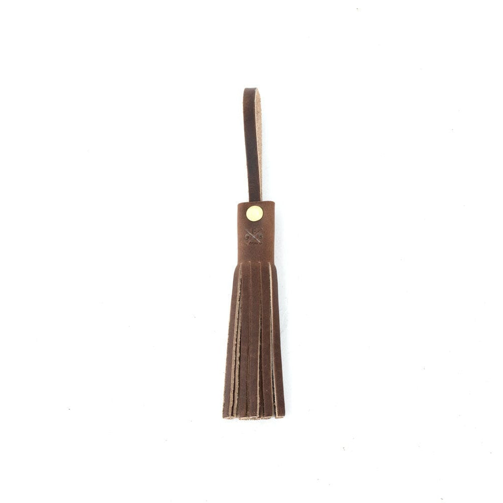 LEATHER TASSEL BAG CHARM