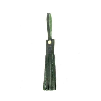LEATHER TASSEL BAG CHARM