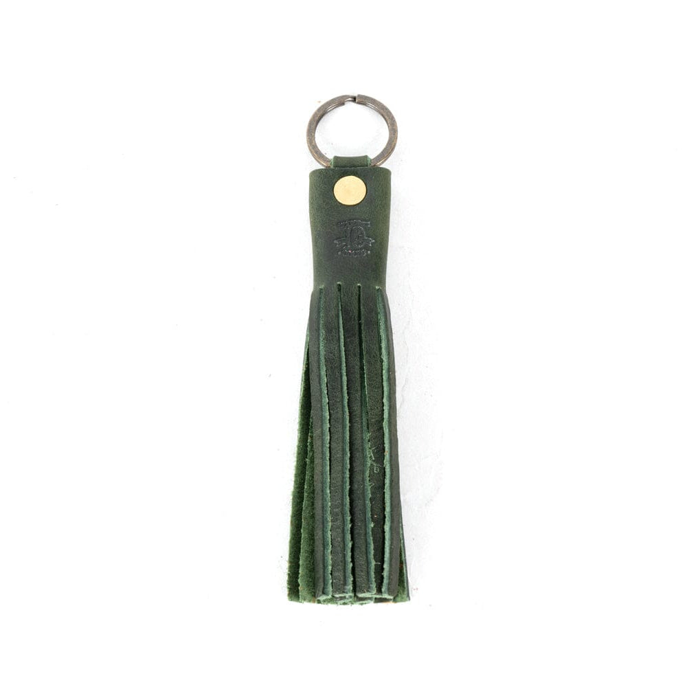 LEATHER TASSEL KEY CHAIN