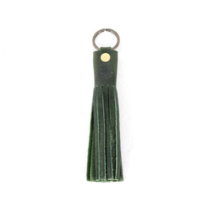LEATHER TASSEL KEY CHAIN