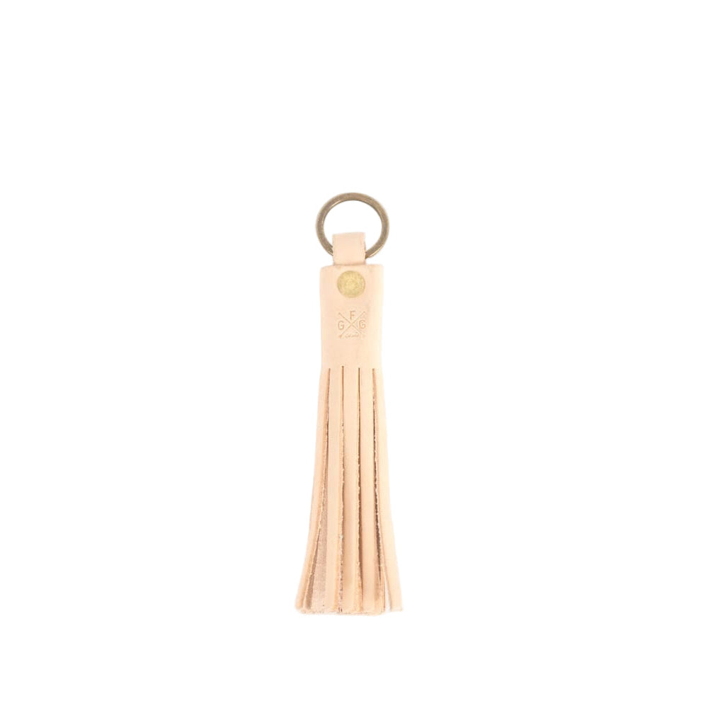 LEATHER TASSEL KEY CHAIN