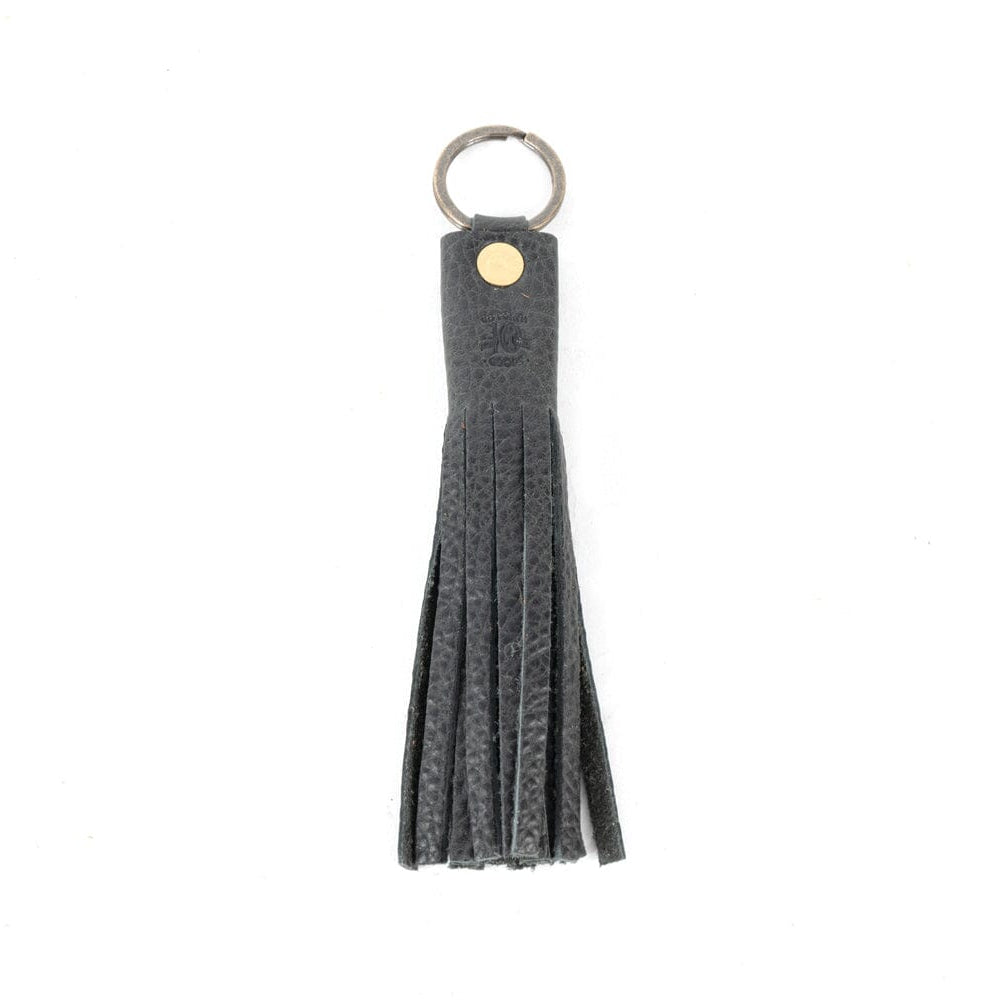 LEATHER TASSEL KEY CHAIN