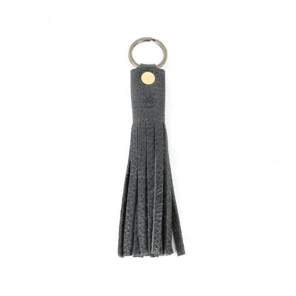 LEATHER TASSEL KEY CHAIN