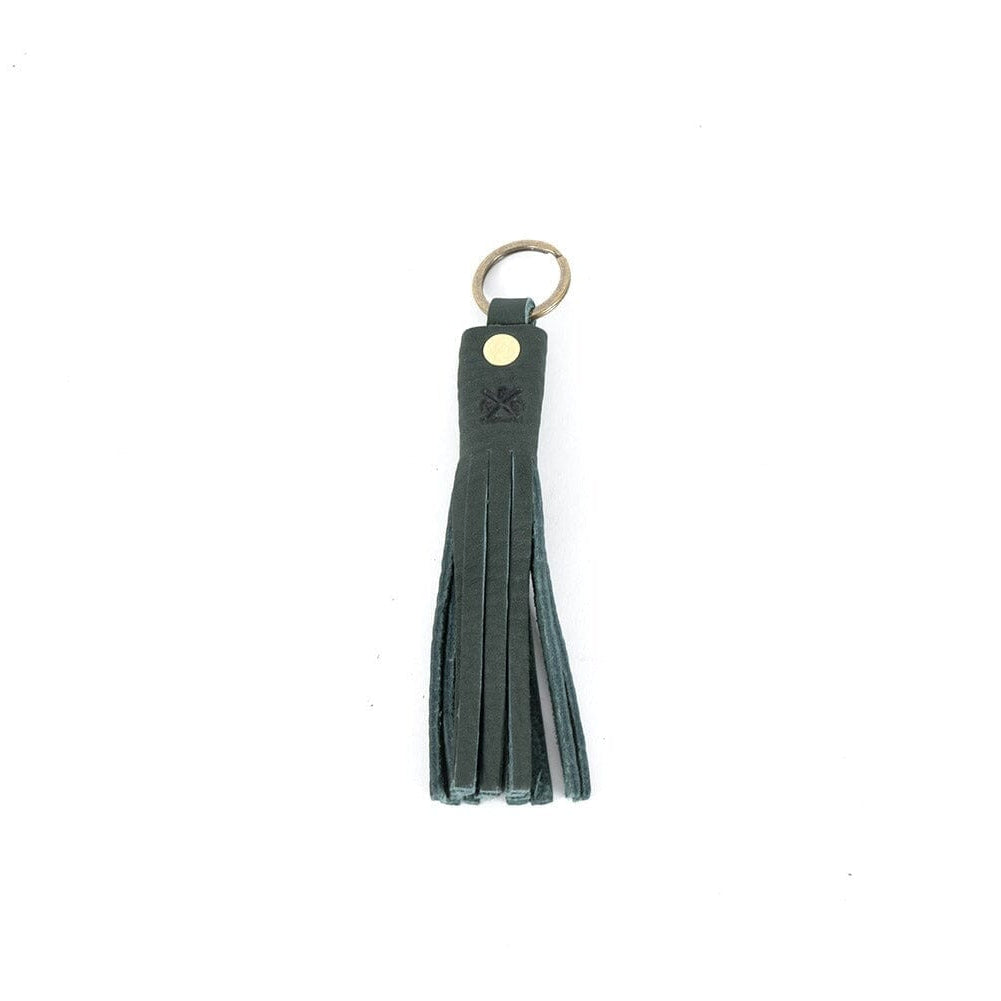 LEATHER TASSEL KEY CHAIN