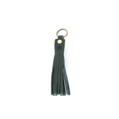 LEATHER TASSEL KEY CHAIN