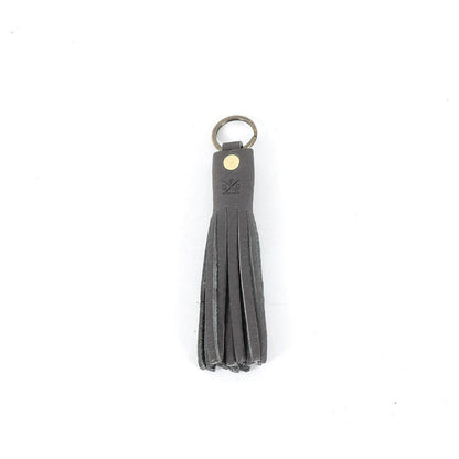 LEATHER TASSEL KEY CHAIN