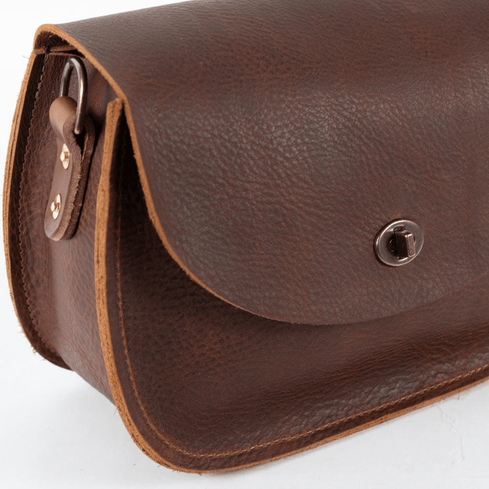 VIVIAN SATCHEL LEATHER CROSSBODY - GRASS GREEN