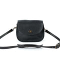 VIVIAN SATCHEL LEATHER CROSSBODY - SMALL - BLACK