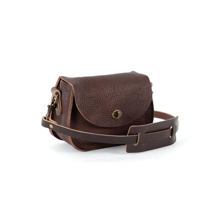 VIVIAN SATCHEL LEATHER CROSSBODY - SMALL - MOCHA