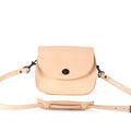 VIVIAN SATCHEL LEATHER CROSSBODY DELUXE - NATURAL VEG TAN
