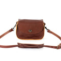 VIVIAN SATCHEL LEATHER CROSSBODY - SMALL - GRASS GREEN