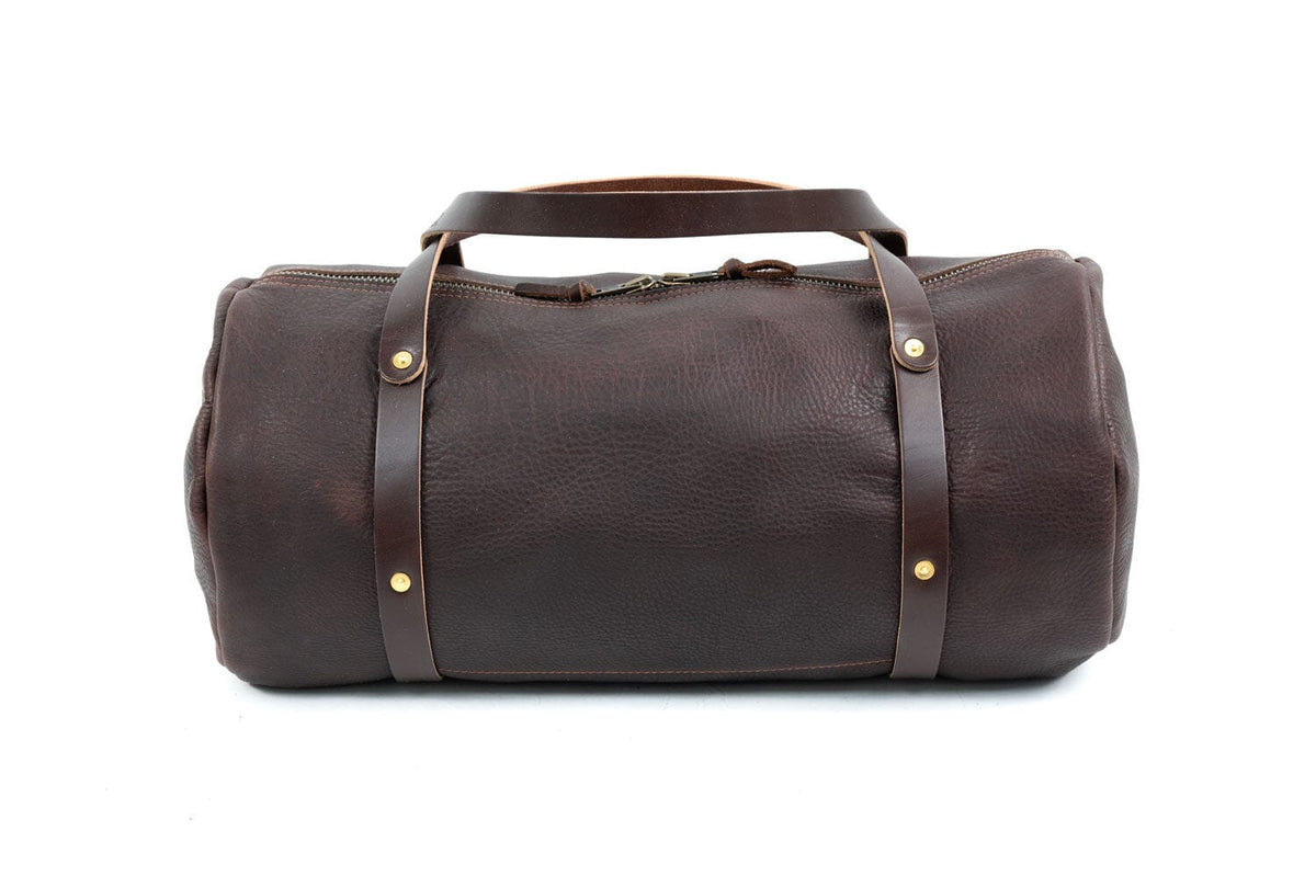 WILLIAM LEATHER WEEKENDER DUFFLE BAG - IN STOCK