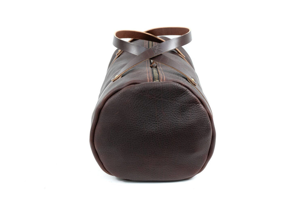 WILLIAM LEATHER WEEKENDER DUFFLE BAG - IN STOCK