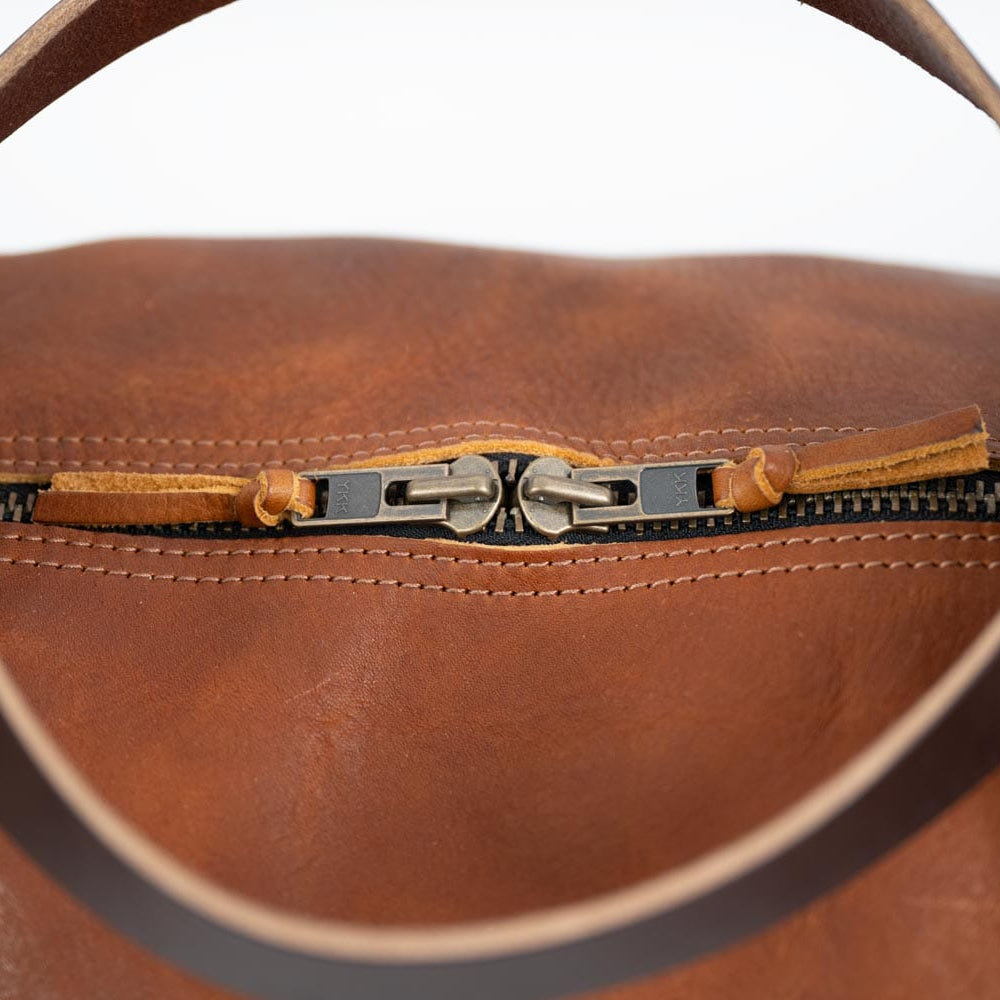WILLIAM LEATHER WEEKENDER DUFFLE BAG