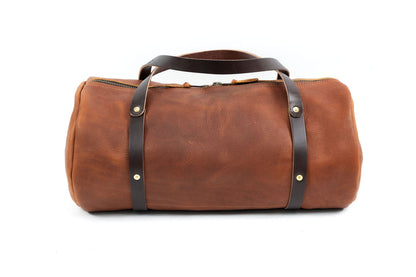 WILLIAM LEATHER WEEKENDER DUFFLE BAG - IN STOCK