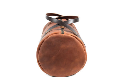 WILLIAM LEATHER WEEKENDER DUFFLE BAG - IN STOCK