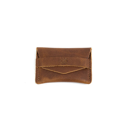 TUCK LEATHER CARD WALLET