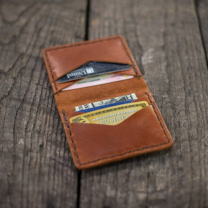 SINGLE LEATHER WALLET
