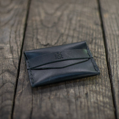 TUCK LEATHER CARD WALLET