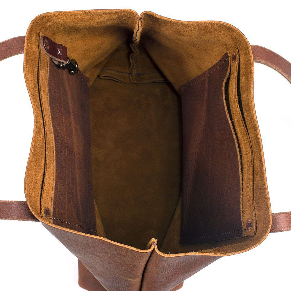 AVERY LEATHER TOTE BAG - MEDIUM  - IN STOCK