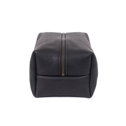 LEATHER SHAVE KIT | LEATHER TOILETRY BAG | LEATHER DOPP KIT