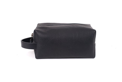 LEATHER SHAVE KIT | LEATHER TOILETRY BAG | LEATHER DOPP KIT