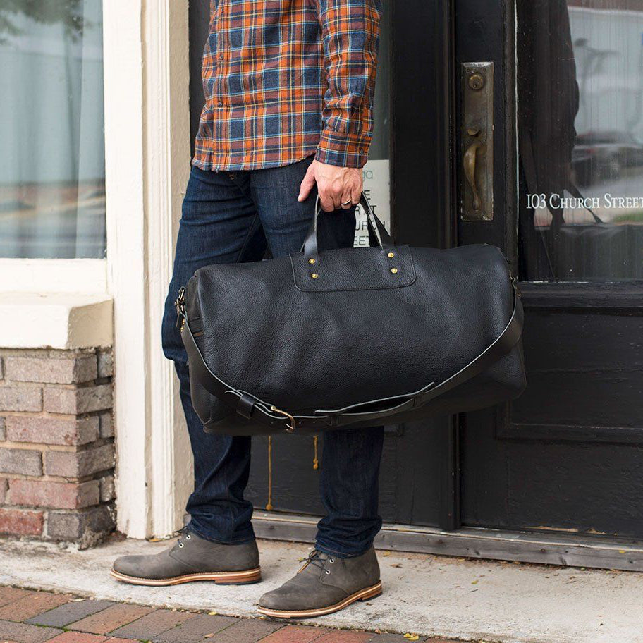 EXPEDITION LEATHER DUFFLE BAG