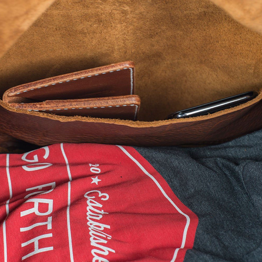 EXPEDITION LEATHER DUFFLE BAG