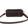 LEATHER FANNY PACK / LEATHER WAIST BAG - DELUXE - MOCHA