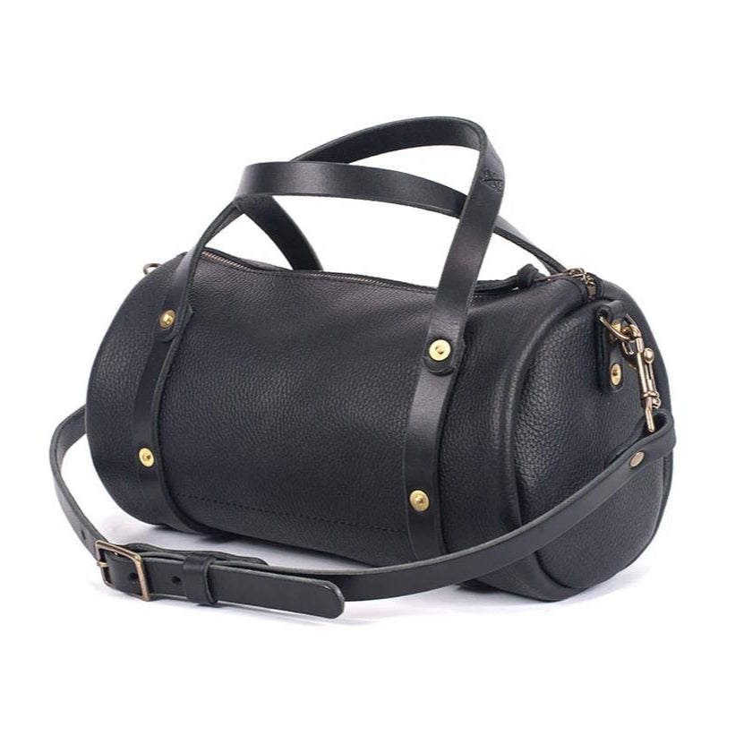 JANE LEATHER CROSSBODY - BLACK