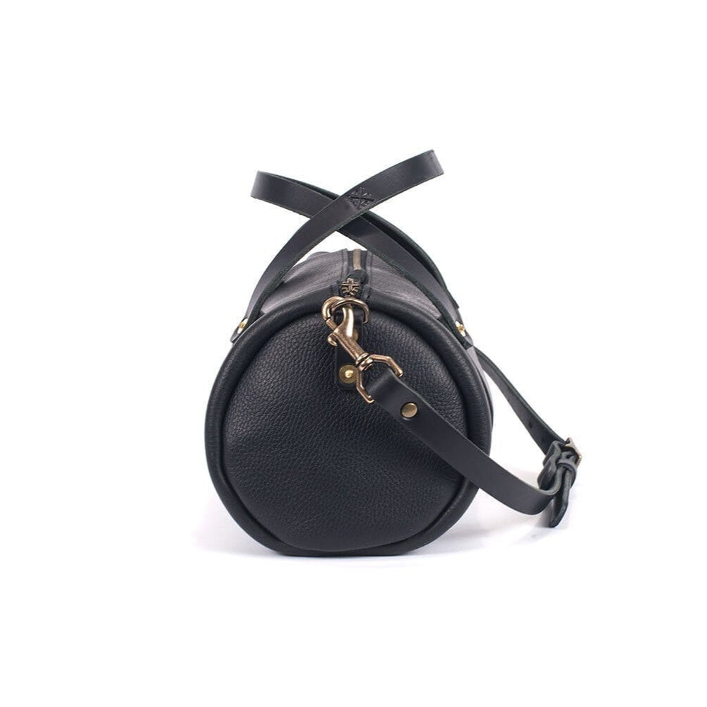 JANE LEATHER CROSSBODY - BLACK