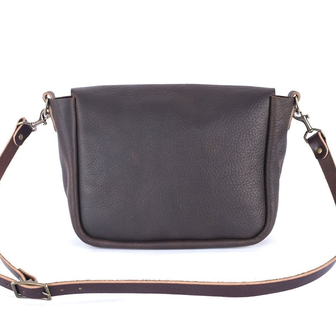 KINDLE LEATHER SATCHEL - MOCHA