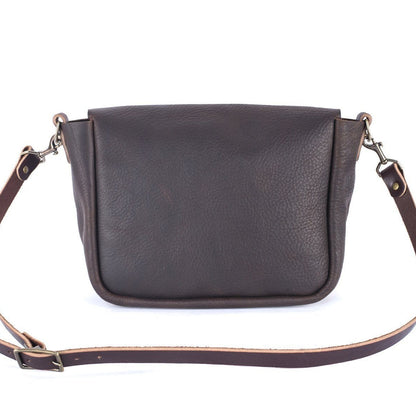 KINDLE LEATHER SATCHEL - MOCHA