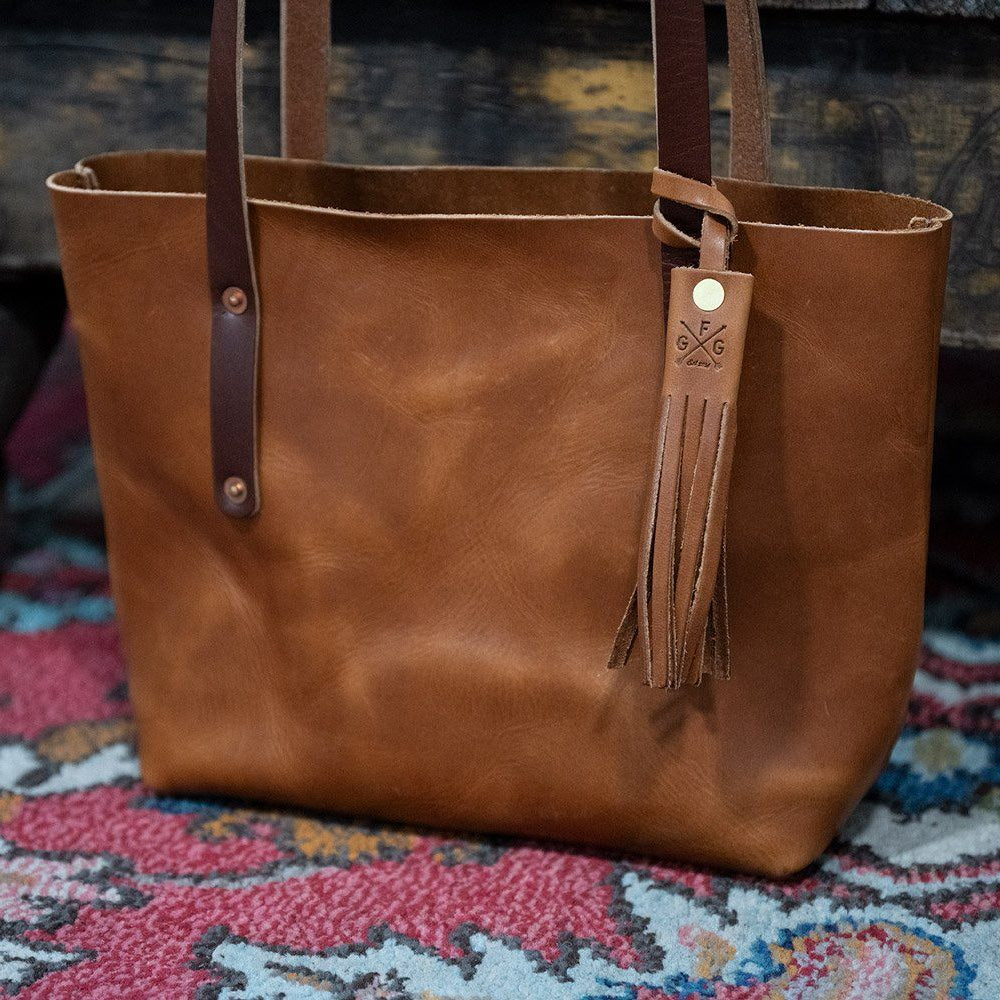 LEATHER TASSEL BAG CHARM