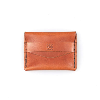 TUCK LEATHER CARD WALLET