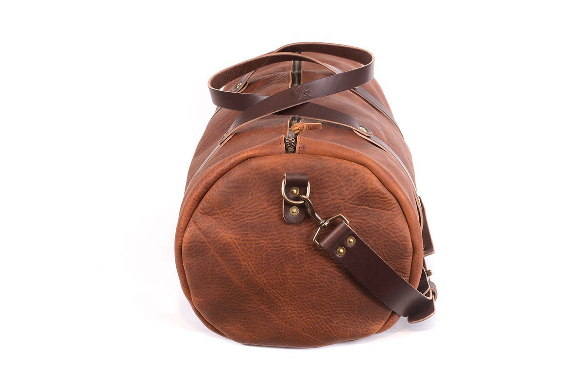 WILLIAM LEATHER DUFFLE BAG - IN STOCK